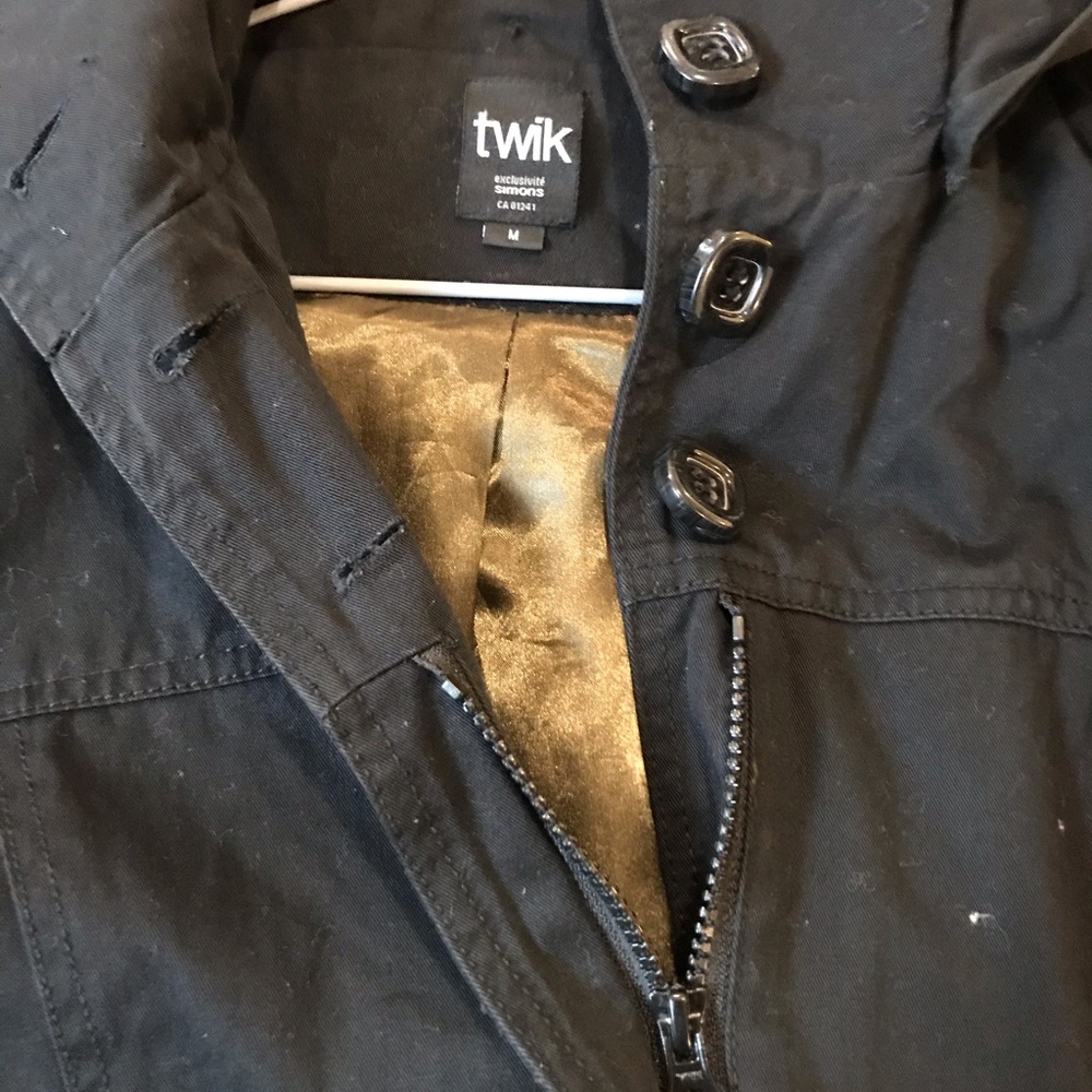 Fall black jacket from Simons - Picture 4 of 4